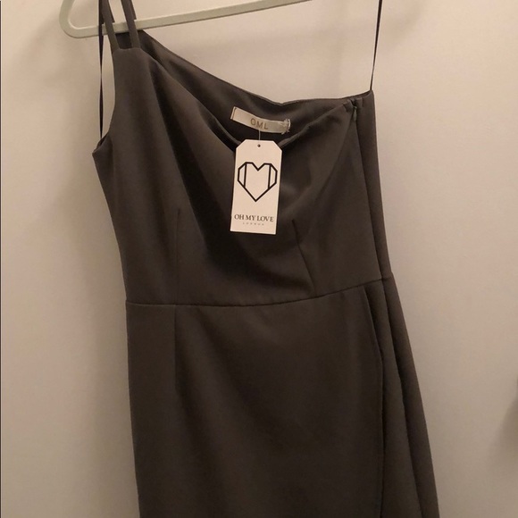 Oh My Love (ASOS) One Shoulder Dress - Picture 4 of 4